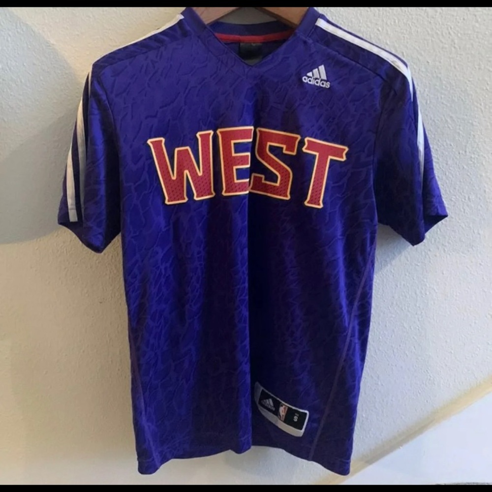 ADIDAS NBA WEST ALL-STAR SHOOTING SHIRT Small mens